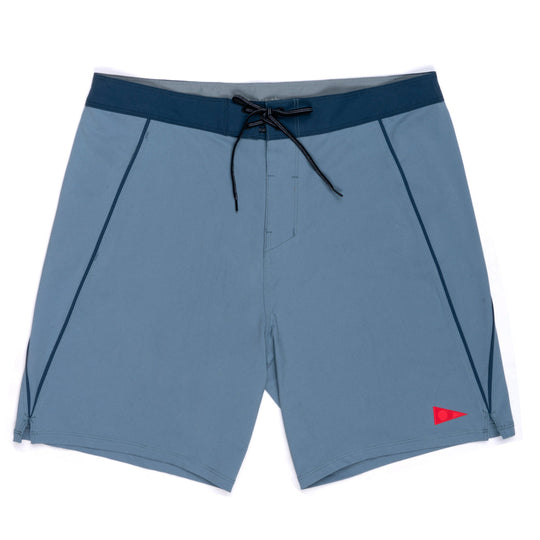 Color:Steel Blue-Florence Burgee Gamma Boardshort