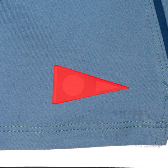 Color:Steel Blue-Florence Burgee Gamma Boardshort