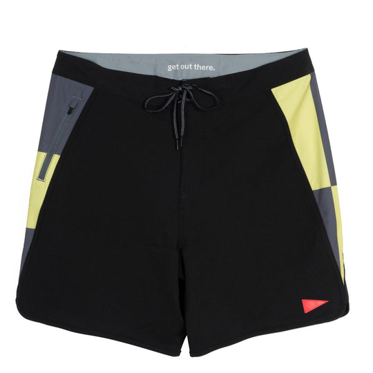 Color:Black-Florence Burgee Waypoint Boardshort
