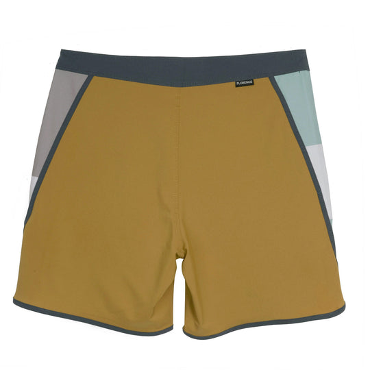 Color:Mustard-Florence Burgee Waypoint Boardshort -alt