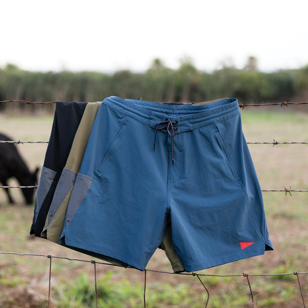 Color:Dark Blue-F1 Cordura® Utility Boardshort -alt
