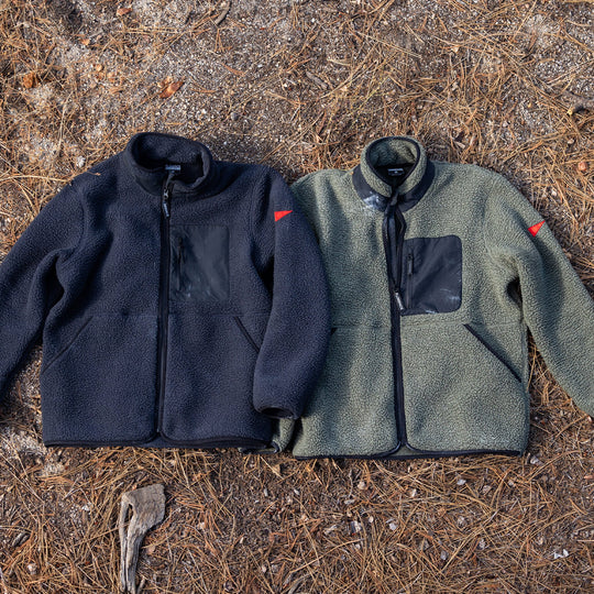 Color:Thyme-Florence High Pile Utility Fleece Jacket