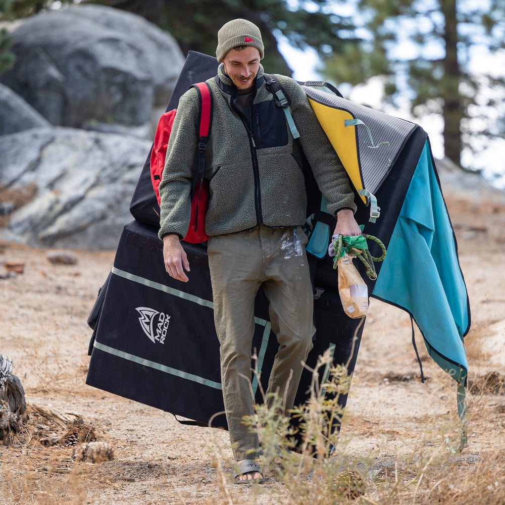 Color:Thyme-Florence High Pile Utility Fleece Jacket -alt