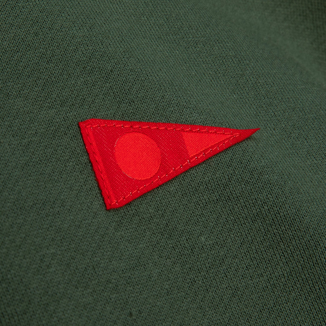 Color:Thyme-Florence Burgee Hoodie 