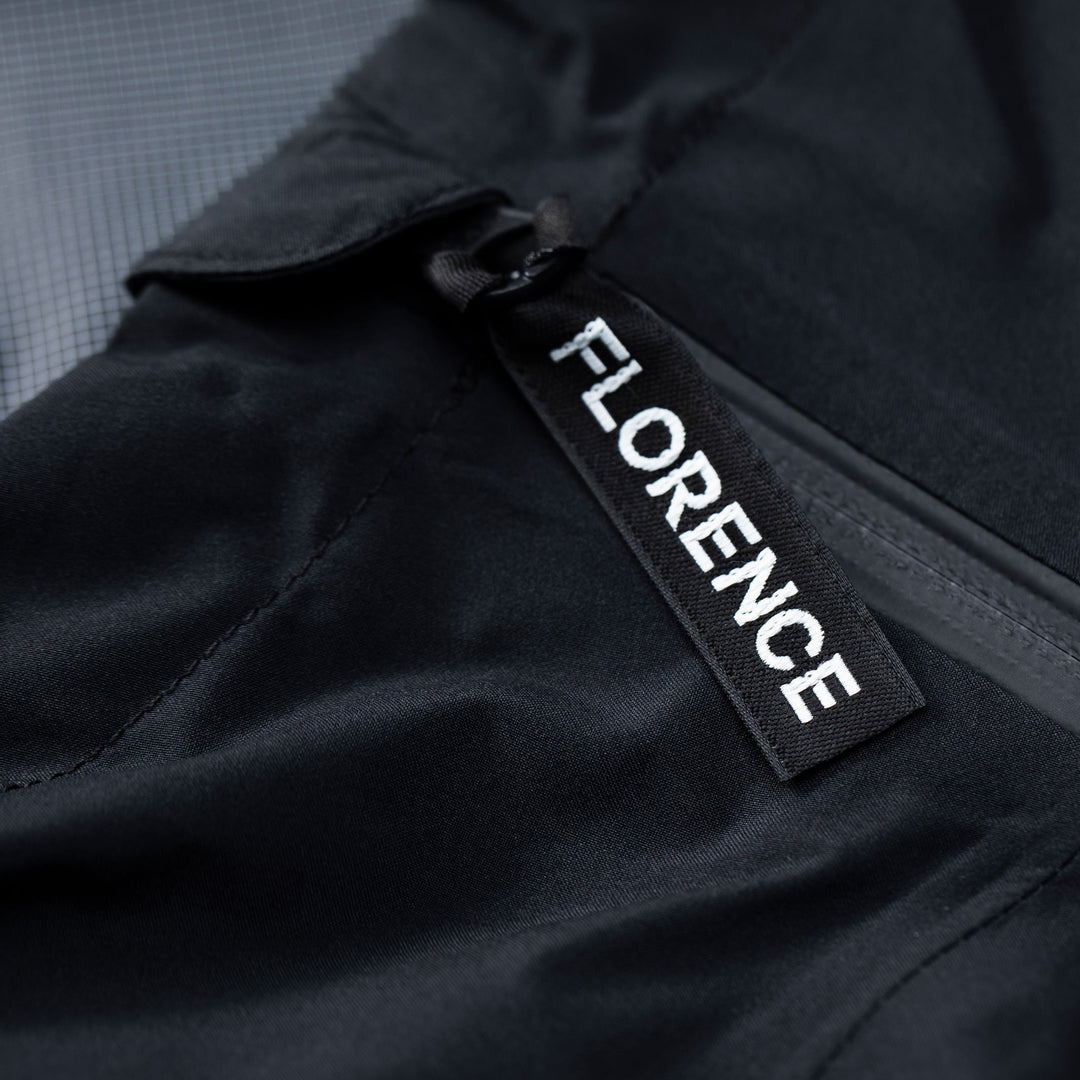 Color:Black-Florence 2.5 Layer Waterproof Shell