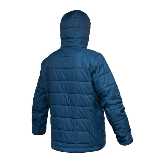 Color:Dark Blue-Florence Quilted PrimaLoft Anorak