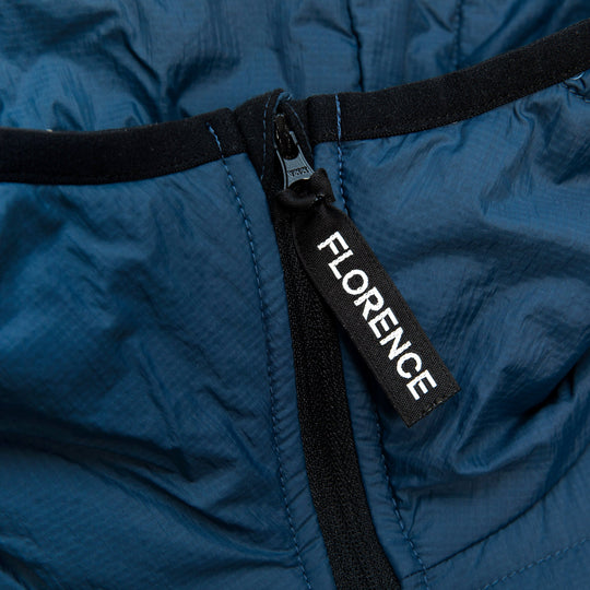 Color:Dark Blue-Florence Quilted PrimaLoft Anorak