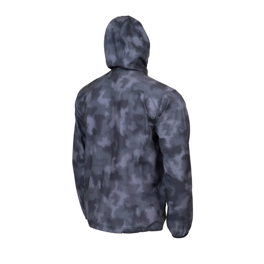 Color:Black-Florence Abyss Hooded Jacket -alt