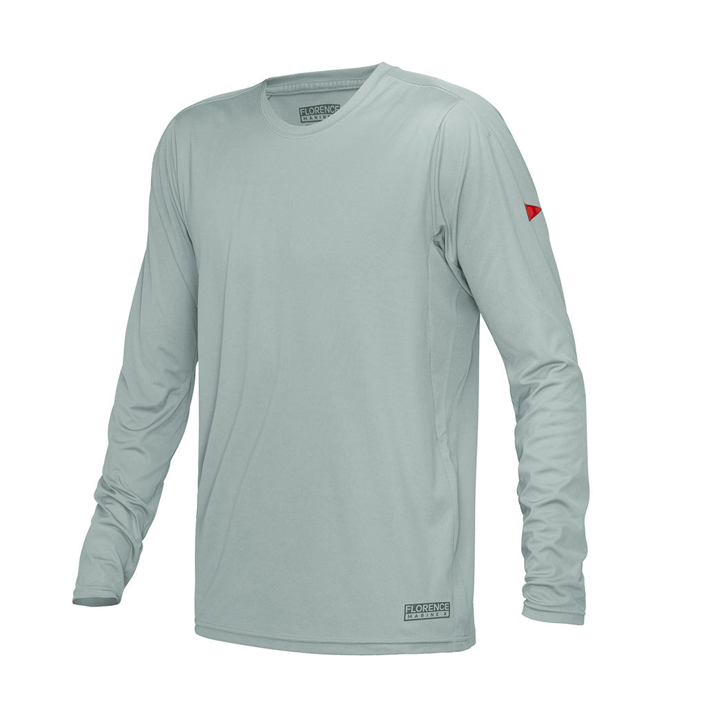 Color:Light Grey-Florence Long Sleeve UPF Shirt