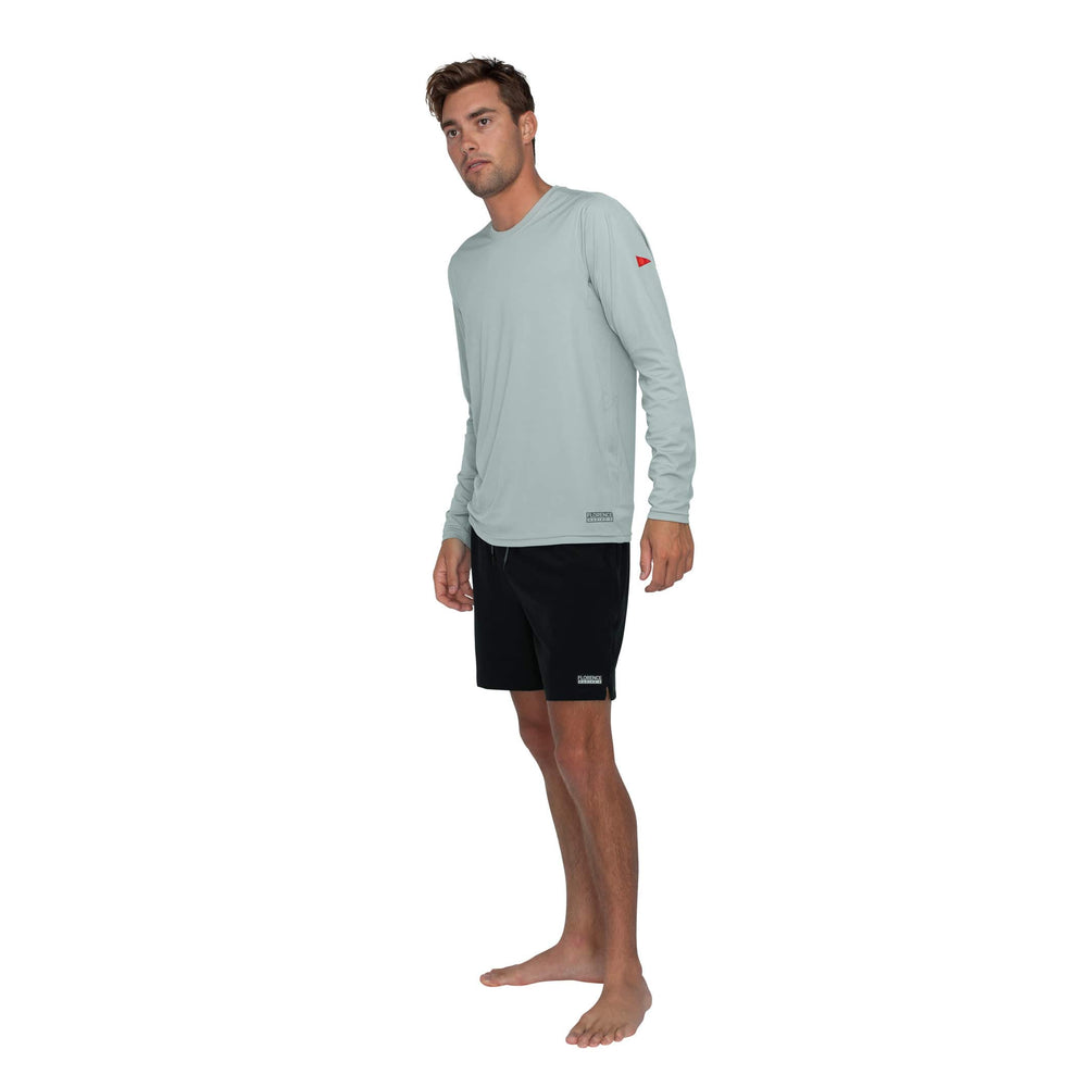 Color:Light Grey-Florence Long Sleeve UPF Shirt -alt
