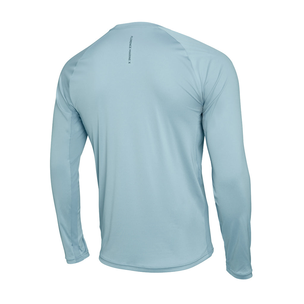 Color:Steel Blue-Florence Long Sleeve UPF Shirt