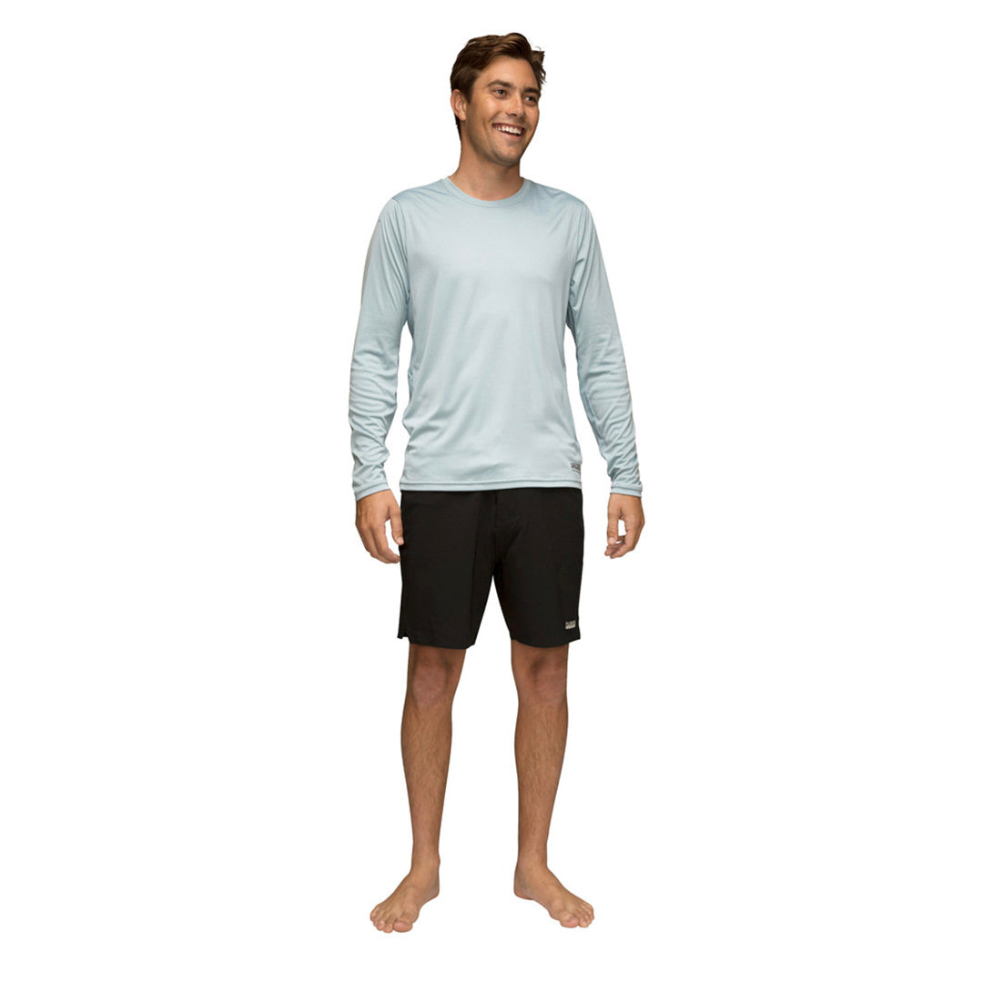 Color:Steel Blue-Florence Long Sleeve UPF Shirt -alt
