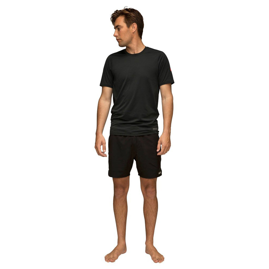 Color:Black-Florence Short Sleeve UPF Shirt -alt