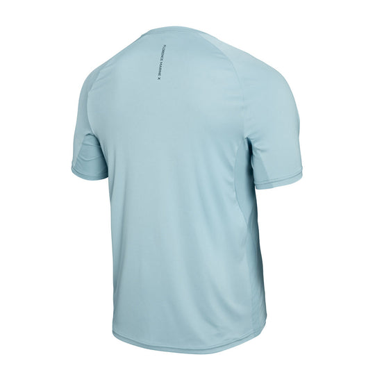 Color:Steel Blue-Florence Short Sleeve UPF Shirt