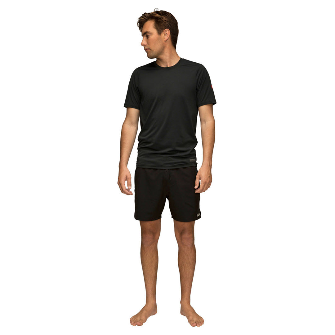 Color:Black-Florence Short Sleeve Trainer Shirt