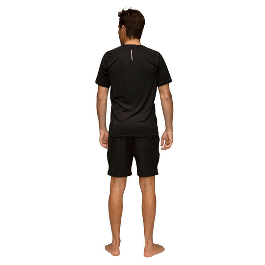 Color:Black-Florence Short Sleeve Trainer Shirt