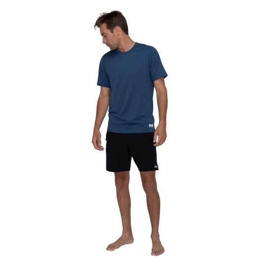 Color:Dark Navy-Florence Short Sleeve Trainer Shirt