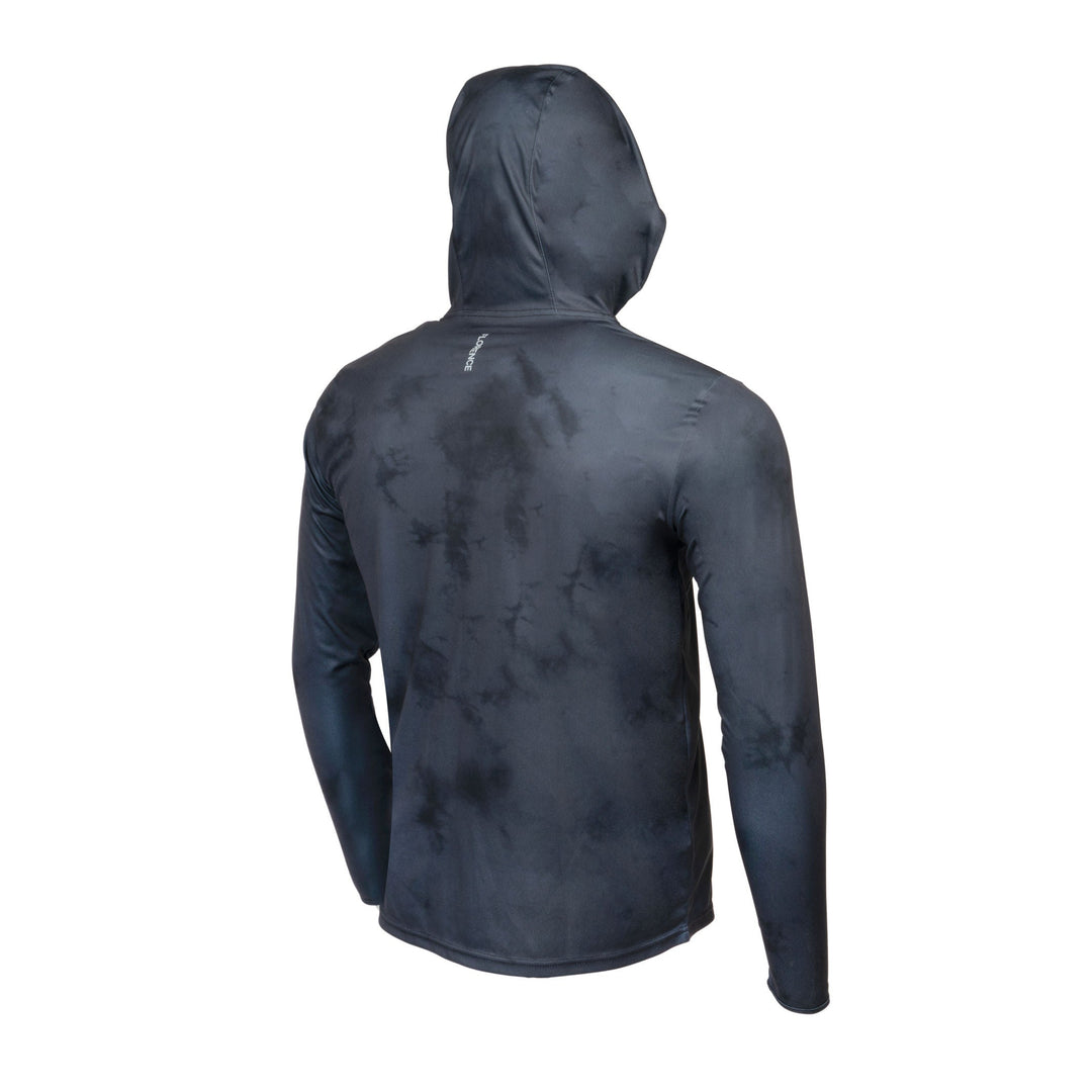 Color:Black-Florence Sun Pro Stratus Long Sleeve Hooded Utility Shirt -alt