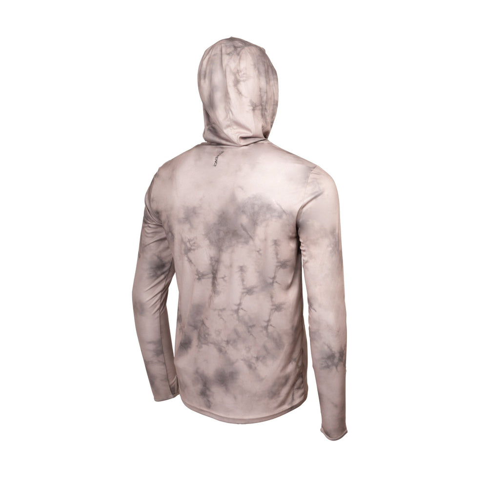 Color:Tan-Florence Sun Pro Stratus Long Sleeve Hooded Utility Shirt -alt