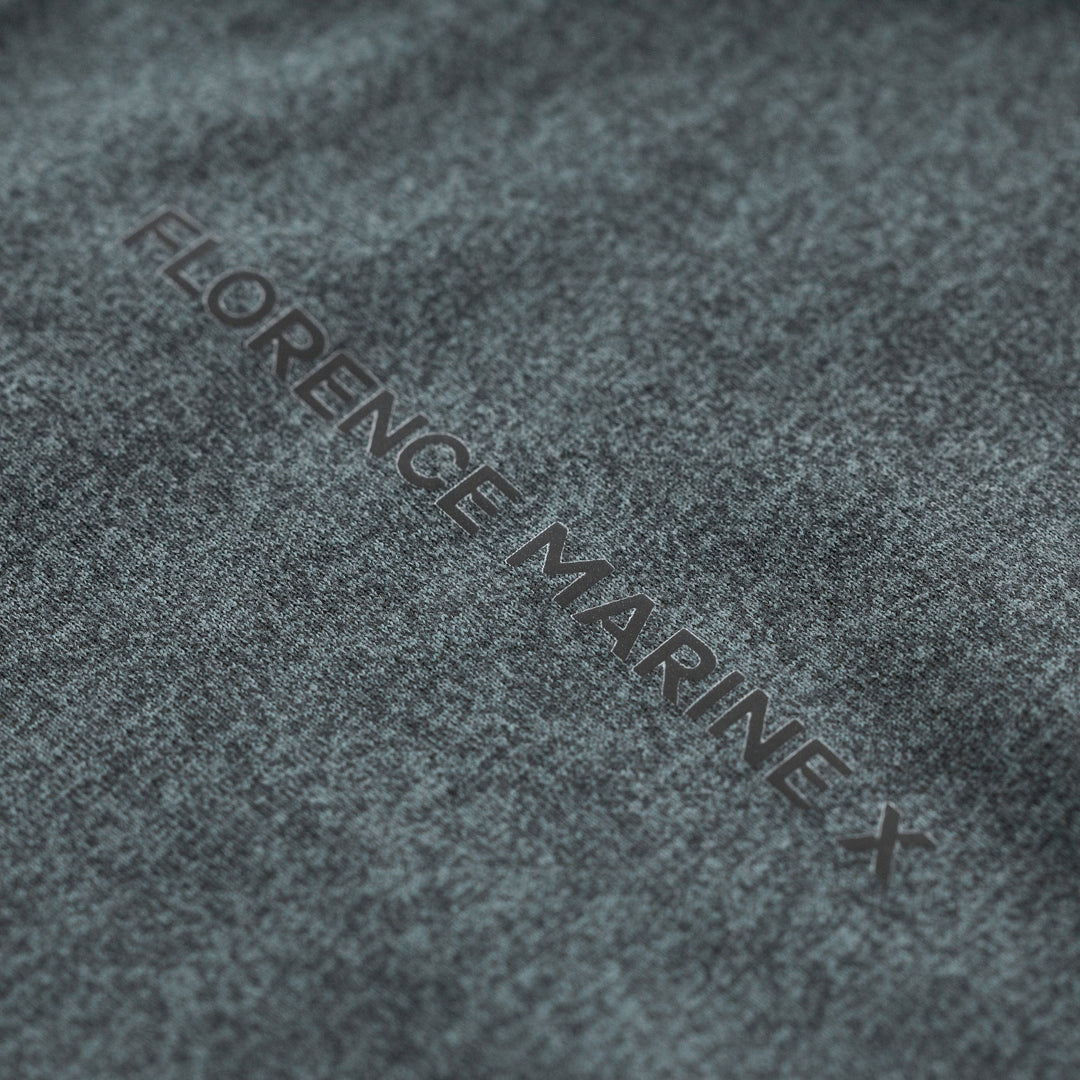 Color:Heather Thyme-Florence Long Sleeve Hooded Active T Shirt