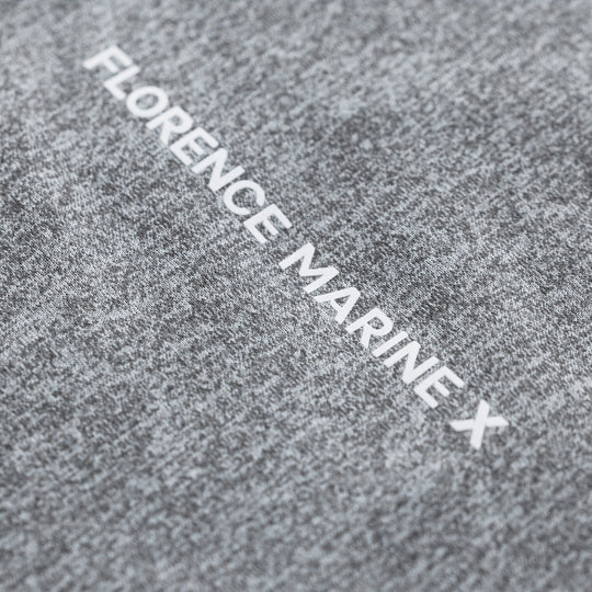 Color:Light Heather Grey-Florence Long Sleeve Hooded Active T Shirt