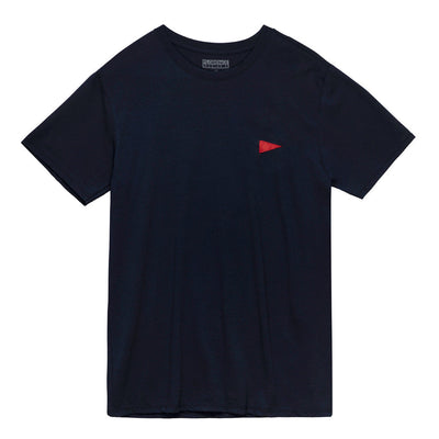 Color:Navy-Florence Marine X Burgee Recover Tee