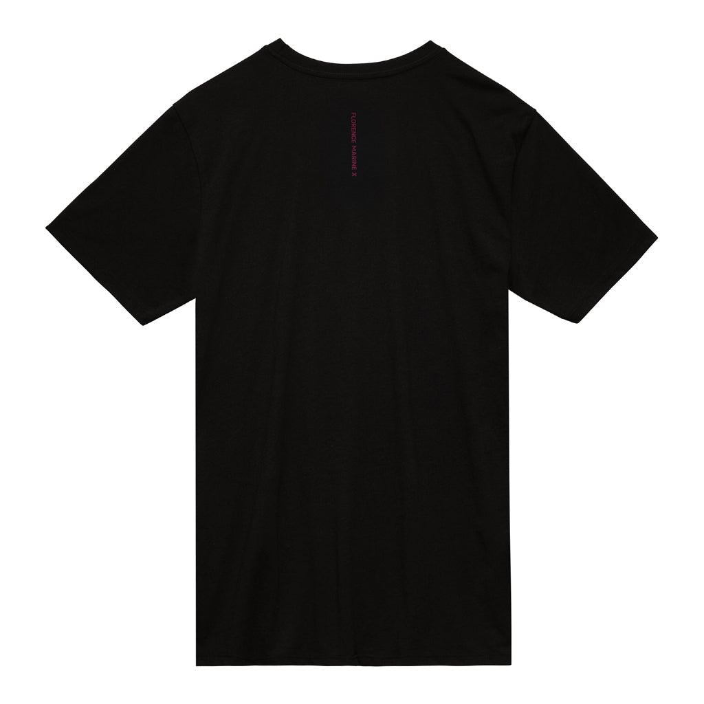 Color:Black-Florence Marine X Uni Recover Tee 