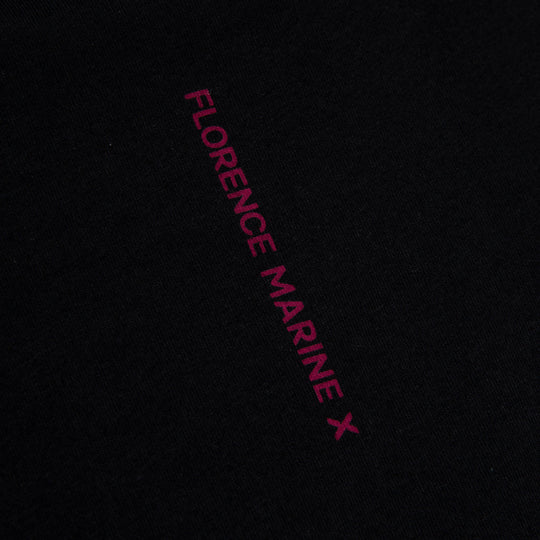 Color:Black-Florence Marine X Uni Recover Tee