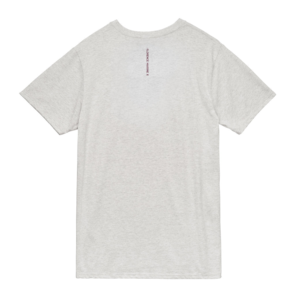 Color:Light Heather Grey-Florence Marine X Uni Recover Tee