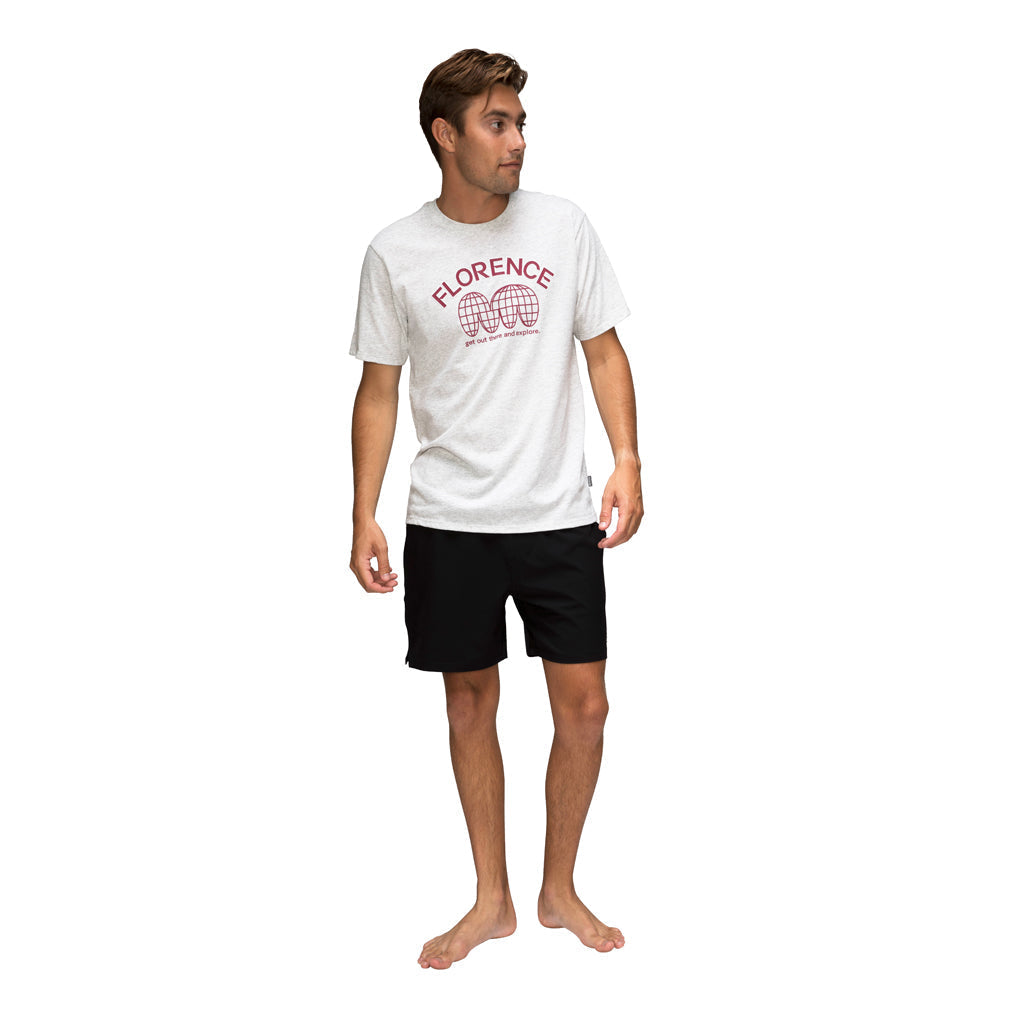 Color:Light Heather Grey-Florence Marine X Uni Recover Tee