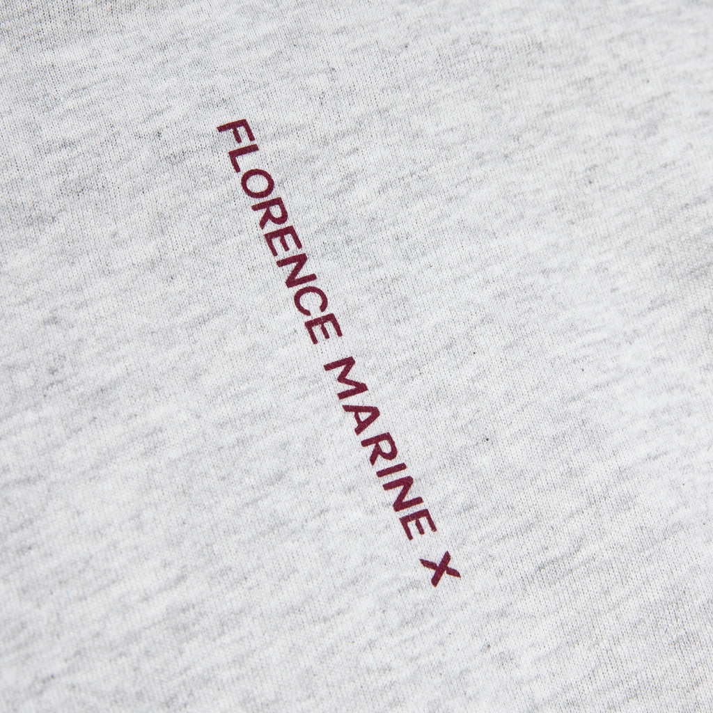 Color:Light Heather Grey-Florence Marine X Uni Recover Tee