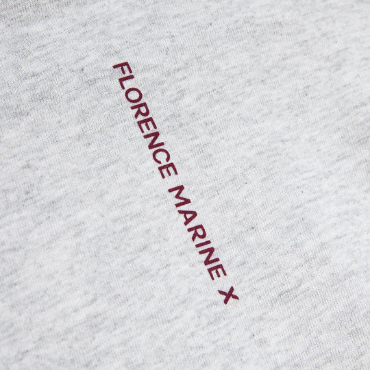 Color:Light Heather Grey-Florence Marine X Uni Recover Tee