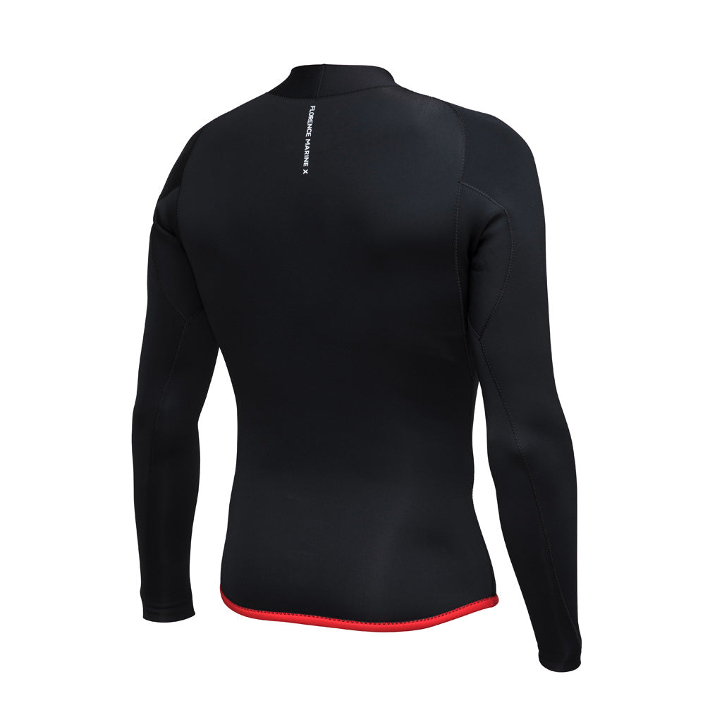 Color:Black-Florence 1.5mm Wetsuit Jacket