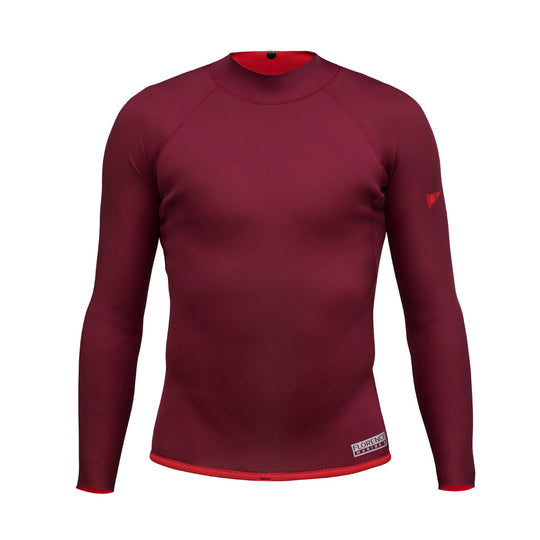 Color:Maroon-Florence 1.5mm Wetsuit Jacket