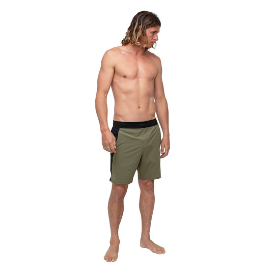 Color:Burnt Olive-Florence Trainer Short