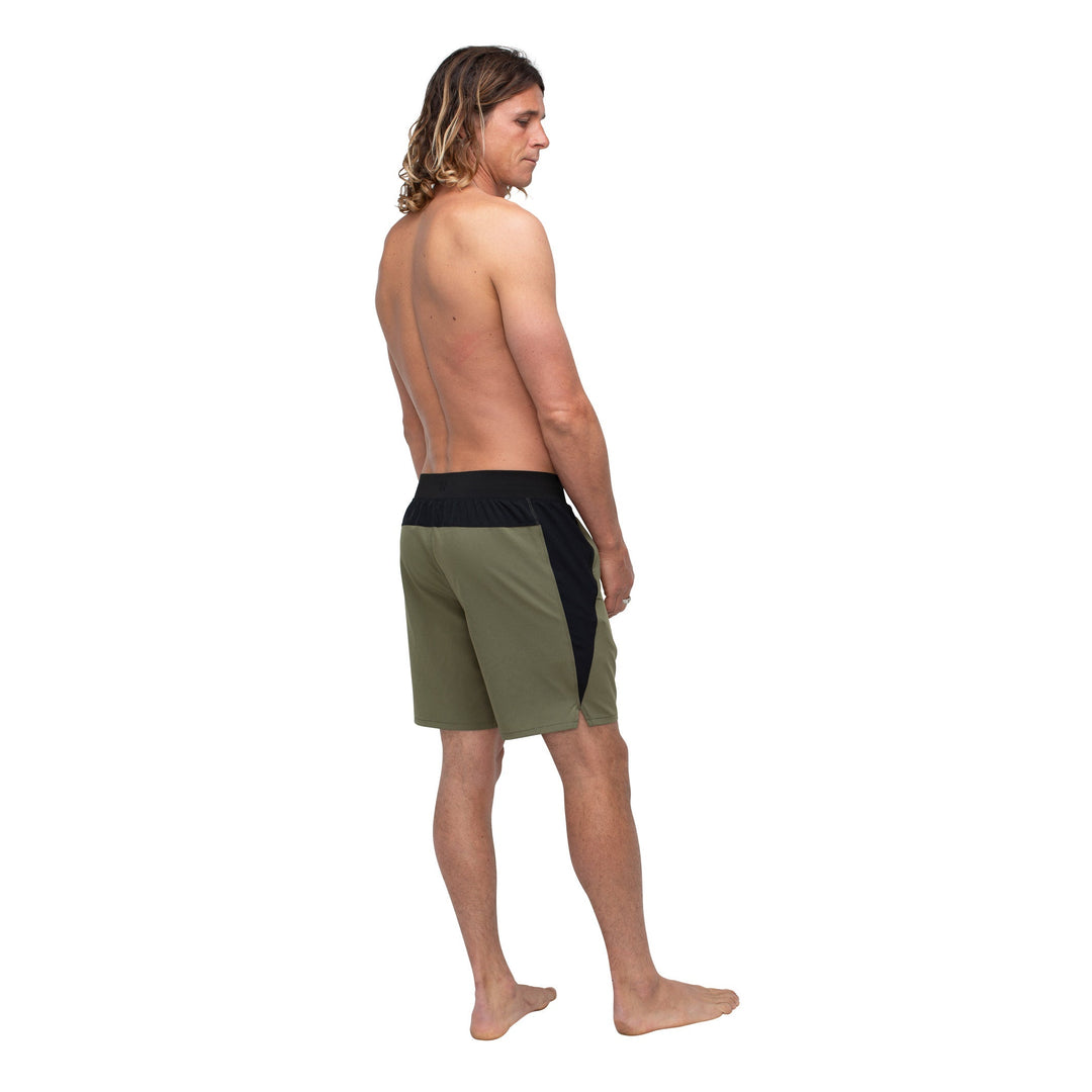 Color:Burnt Olive-Florence Trainer Short