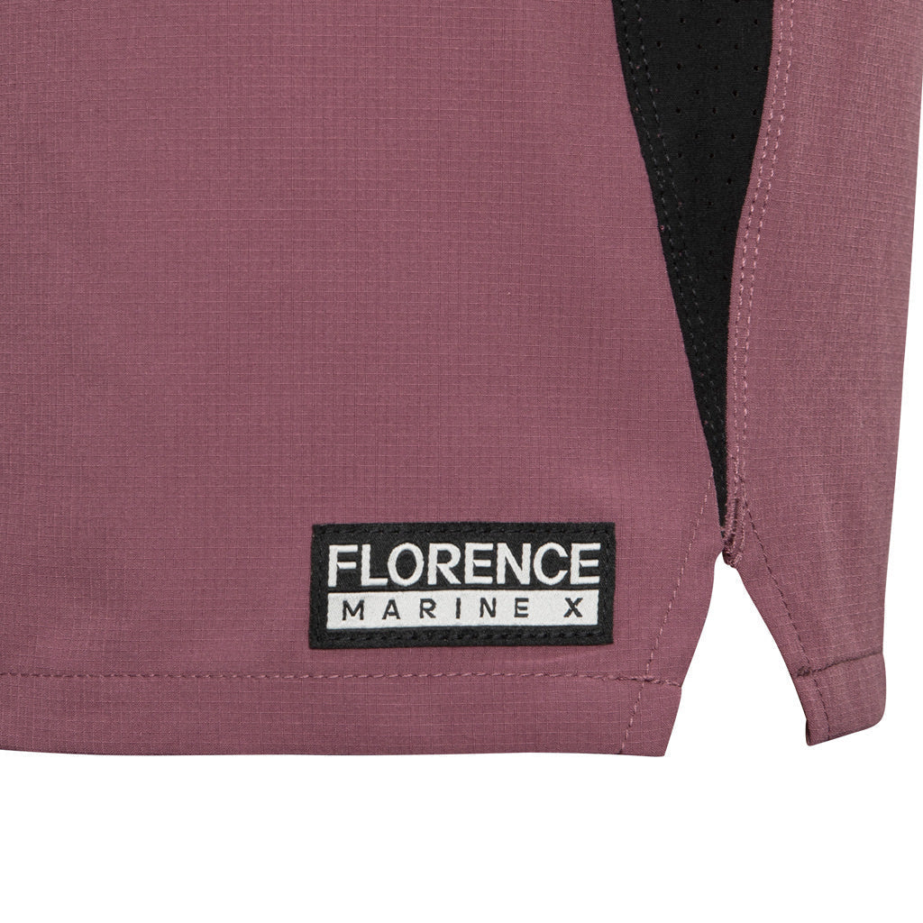 Color:Maroon-Florence Trainer Short