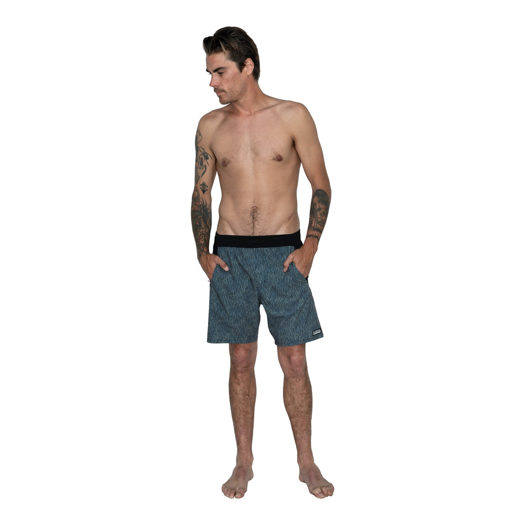 Color:Charcoal-Florence Airtex Rain Camo Utility Short