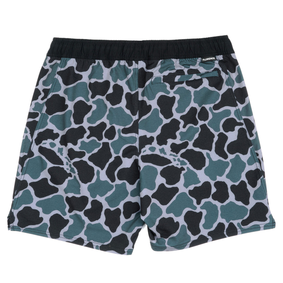 Color:Dark Emerald-F1 All-Purpose Printed Burgee Short