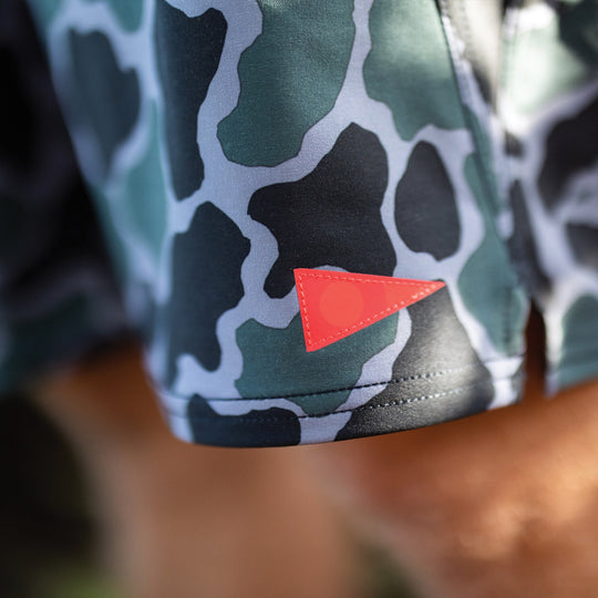 Color:Dark Emerald-F1 All-Purpose Printed Burgee Short