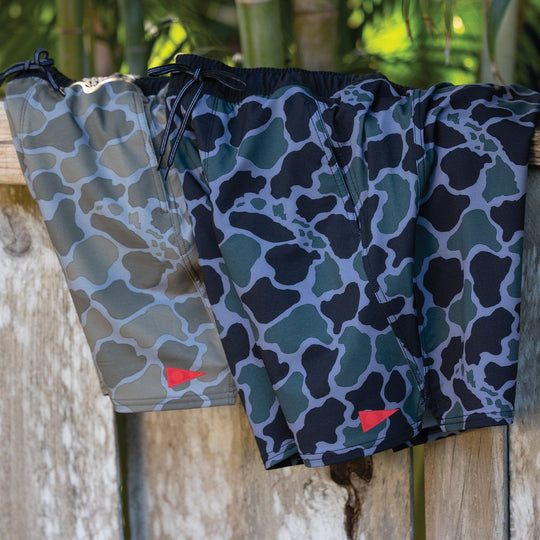 Color:Dark Emerald-F1 All-Purpose Printed Burgee Short
